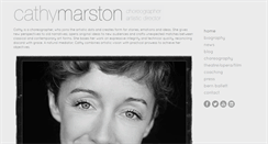 Desktop Screenshot of cathymarston.com